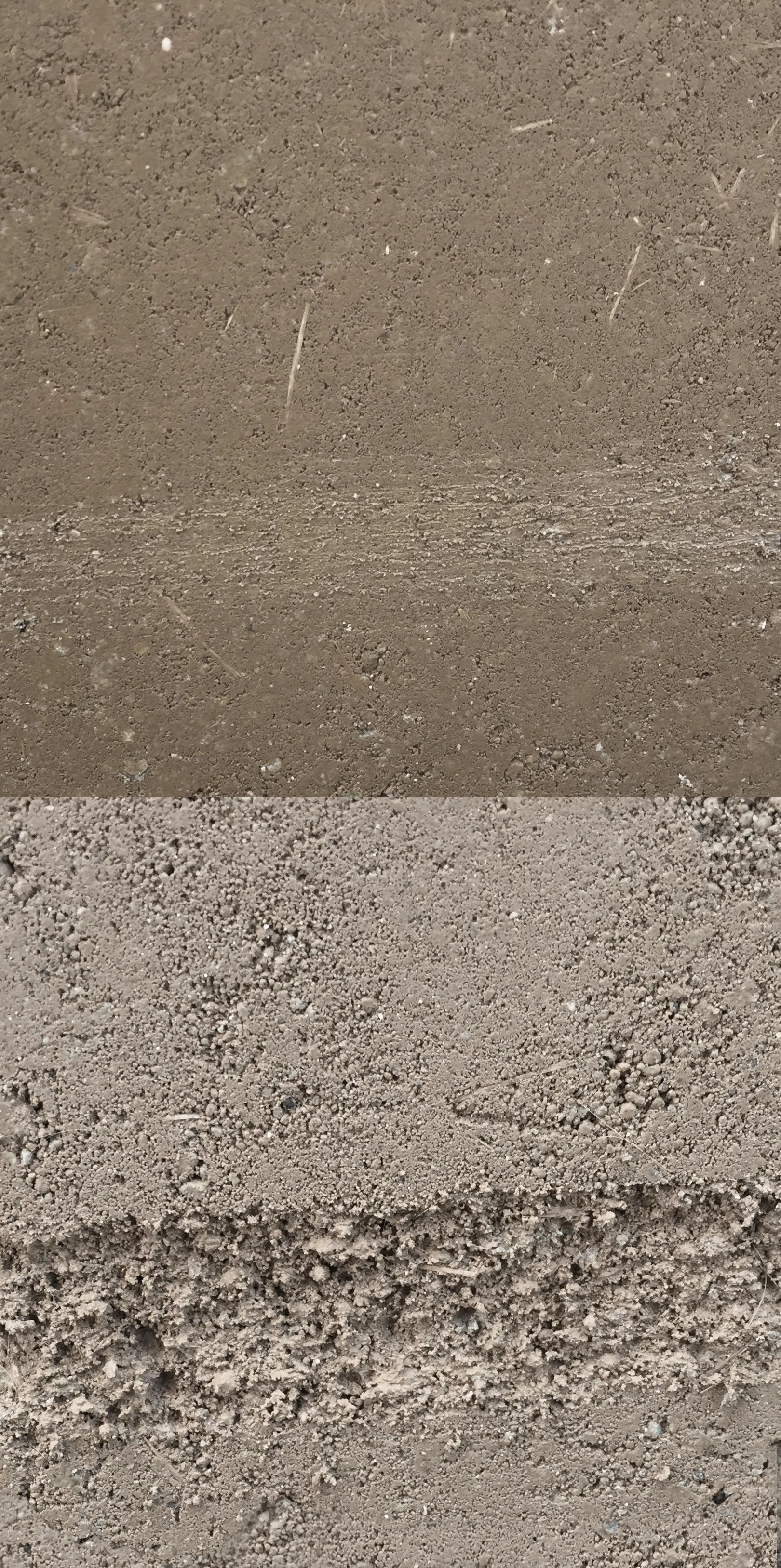 EARTH BLOCK SCRATCH TEST